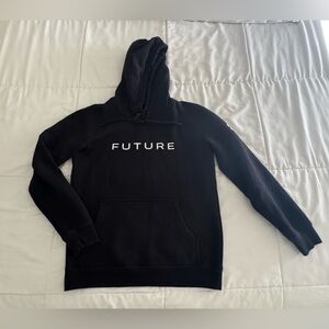 Black Hoodie with 'FUTURE' Print